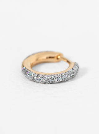 Kate Opal Glitter Gold-Plated Single Huggie Earring by Maria Black | Couverture & The Garbstore