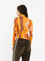 Logan Top Orange Print by Rejina Pyo | Couverture & The Garbstore