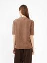 Short Sleeve Sweater Spice Brown by Lauren Manoogian | Couverture & The Garbstore