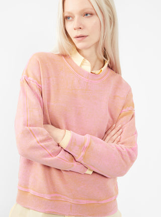 Yves Sweatshirt Pink by Raquel Allegra by Couverture & The Garbstore