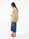 Jemi Oversized Bomber Jacket Sand by Christian Wijnants by Couverture & The Garbstore