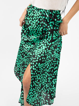 Sonam Silk Skirt Green Dots by Christian Wijnants | Couverture & The Garbstore