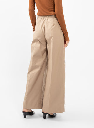 Pliza Wide Pleated Trousers Sand by Christian Wijnants | Couverture & The Garbstore
