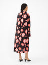 Diana Dress Coral Leaves by Christian Wijnants | Couverture & The Garbstore