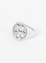 Wallflower Diamond Ring Silver by Alec Doherty | Couverture & The Garbstore