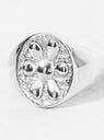 Wallflower Diamond Ring Silver by Alec Doherty by Couverture & The Garbstore