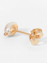 Irregular Pearl Stud Gold Single Earring by Wwake | Couverture & The Garbstore