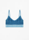 Soft Bra Isatis Blue by Baserange by Couverture & The Garbstore