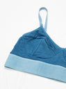 Soft Bra Isatis Blue by Baserange by Couverture & The Garbstore