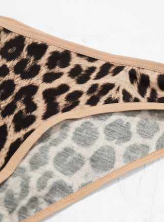 Emily Pants Leopard by Baserange by Couverture & The Garbstore