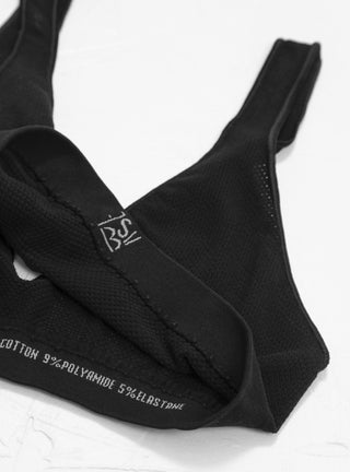 Odea Bra Black by Baserange by Couverture & The Garbstore