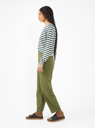 Pasop Trousers Army Green by Bellerose by Couverture & The Garbstore