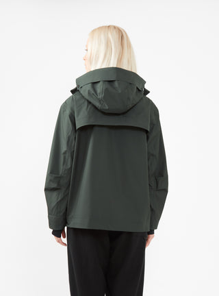Shell 1.0 PERTEX® SHIELD Jacket Forest Black by Early Majority by Couverture & The Garbstore