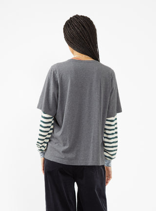Modern T-Shirt Dark Grey Melange by Closed | Couverture & The Garbstore