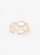 Open Braid Ring Gold by Helena Rohner | Couverture & The Garbstore