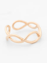 Open Braid Ring Gold by Helena Rohner | Couverture & The Garbstore