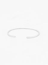 Open Flat Ends Bracelet Silver by Helena Rohner | Couverture & The Garbstore