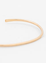 Open Flat Ends Bracelet Gold by Helena Rohner | Couverture & The Garbstore