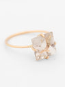 18k Gold Wire Stone Ring - Gold/Quartz by Helena Rohner | Couverture & The Garbstore