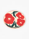 Printemps Plate S Red by Adele Beaumais by Couverture & The Garbstore