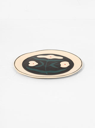 Oeufs Au Plat Plate Black by Adele Beaumais by Couverture & The Garbstore