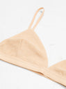 Mississippi Bra Terry Cotton Beige by Baserange by Couverture & The Garbstore