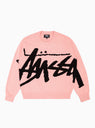 Stock Sweater Pink by Stüssy by Couverture & The Garbstore