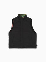Jacquard Dye Sherpa Vest Berry by Stüssy | Couverture & The Garbstore