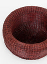 Fibra Small Basket Dark Red by Ames | Couverture & The Garbstore