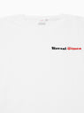 Embroidered Unreal T-shirt White by Garbstore | Couverture & The Garbstore