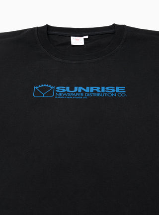 Sunrise T-shirt Black by Garbstore by Couverture & The Garbstore
