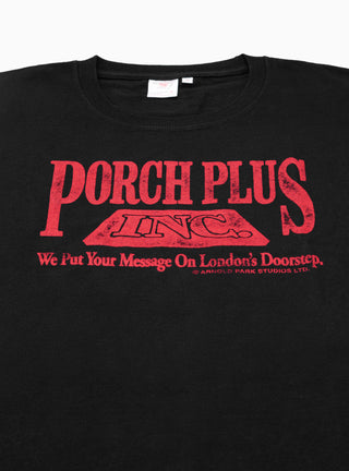 Porch T-shirt Black by Garbstore by Couverture & The Garbstore