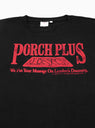 Porch T-shirt Black by Garbstore | Couverture & The Garbstore