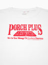 Porch T-shirt White by Garbstore | Couverture & The Garbstore