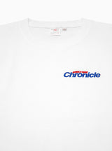 Embroidered Chronicle T-shirt White by Garbstore | Couverture & The Garbstore