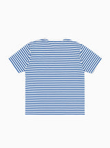 COOLMAX T-shirt Royal Blue Stripe by nanamica | Couverture & The Garbstore