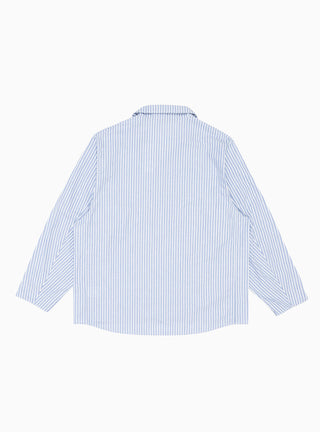 ODU Shirt Jacket Blue Stripe by nanamica | Couverture & The Garbstore