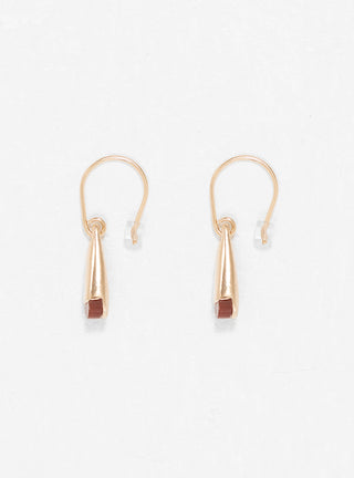 Small Stone Earrings Gold by Helena Rohner | Couverture & The Garbstore