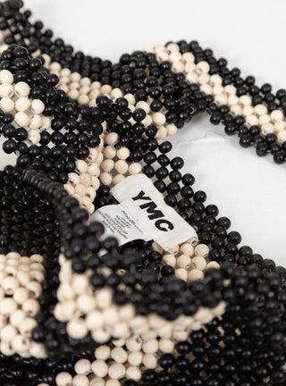 Wooden Bead Bag Black & White by YMC | Couverture & The Garbstore