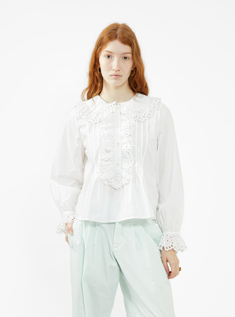 Asha Shirt Optic White by Skall Studio | Couverture & The Garbstore