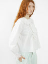 Asha Shirt Optic White by Skall Studio by Couverture & The Garbstore