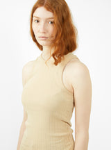 Edie Tank Top Soft Sand Brown by Skall Studio | Couverture & The Garbstore