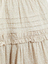 Grace Skirt Sandshell & Off White Garden Print