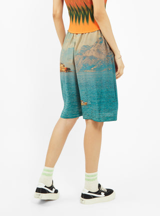 Silk Shorts Blue Postcard by Anntian | Couverture & The Garbstore