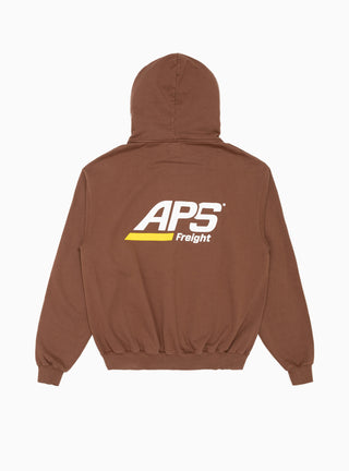 Oil & Freight Hoodie Faded Brown by Arnold Park Studios by Couverture & The Garbstore