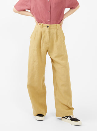 Mara Trousers Gold by Cawley | Couverture & The Garbstore