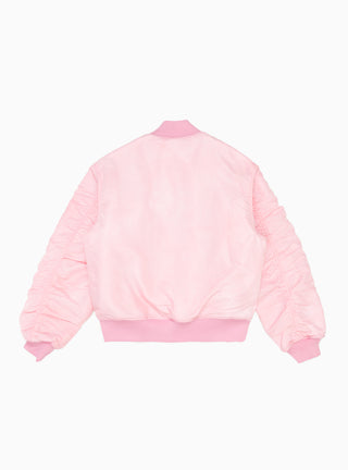Dyed Nylon Bomber Pink by Stüssy by Couverture & The Garbstore