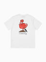 Terry Teapot T-shirt White by Thanks. by Couverture & The Garbstore