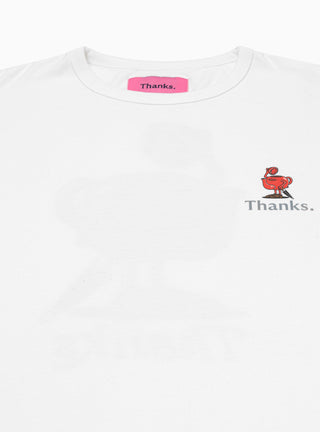 Terry Teapot T-shirt White by Thanks. by Couverture & The Garbstore