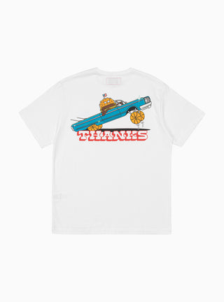 Chavo T-shirt White by Thanks. | Couverture & The Garbstore